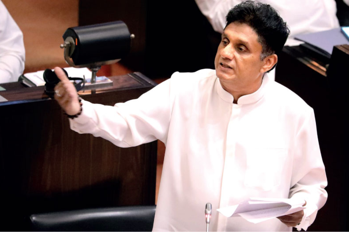රතු ලේබල් ඇලවූ බහලුම් 323 ගැටලුව විපක්ෂ නායකවරයා නැවතත් පාර්ලිමේන්තුවට මතු කරයි
