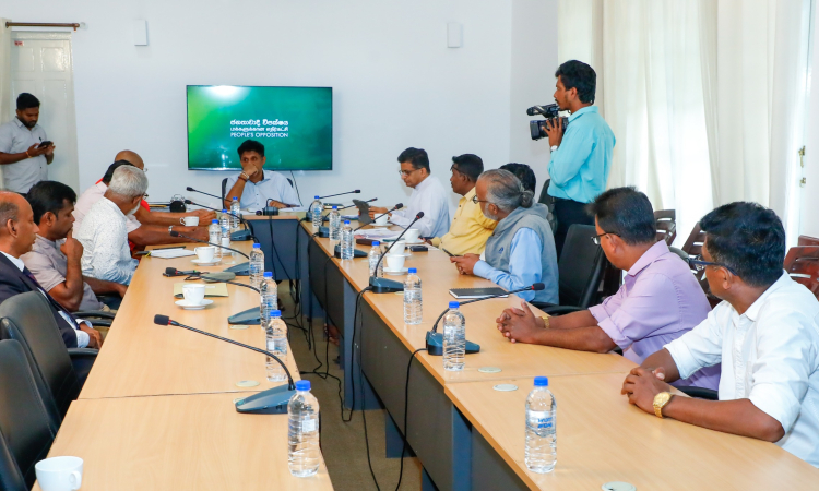 වැරදි දත්ත මත පදනම් වූ කැබිනට් පත්‍රිකාවක් හරහා සහස්දනවි ද්‍රවිකෘත විදුලි බලාගාරයට කැබිනට් අනුමැතිය අරන් - විපක්ෂ නායක සජිත් ප්‍රේමදාස අනාවරණය කරයි