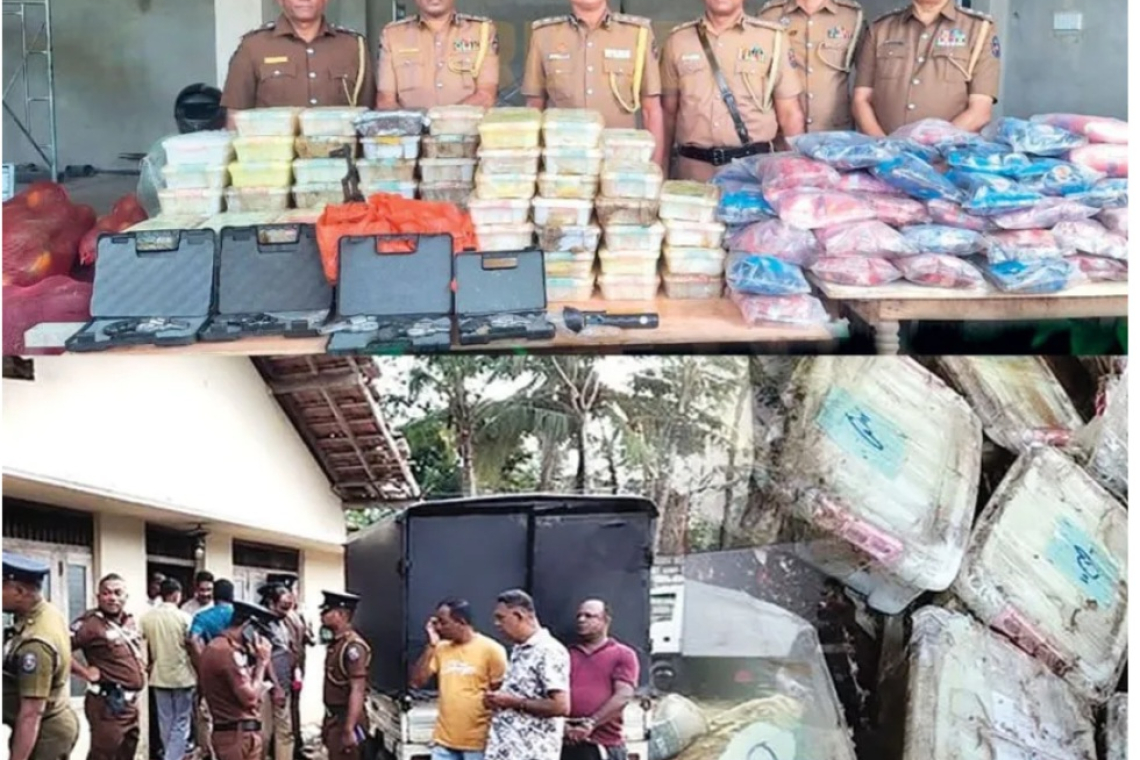 කෝටි 650ක අයිස් – හෙරොයින් තංගල්ලෙන් අල්ලයි