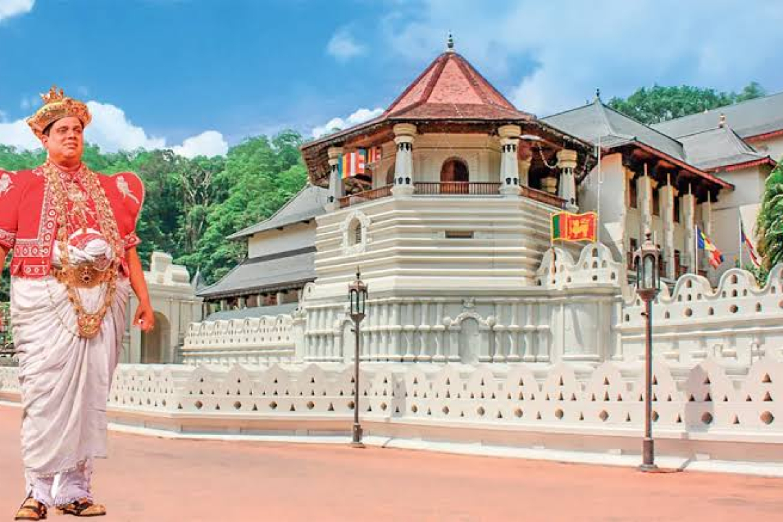 තුන්වෙනි වරටත් දළදාවේ පාලනය දෑලට