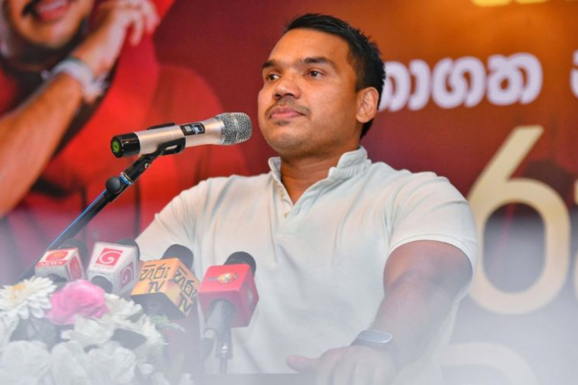 බැසිල්ට කෝල් නොකරන්නේ ඇයි???  මන්ත්‍රී නාමල් ජවිපෙන් ප්‍රශ්න කරයි