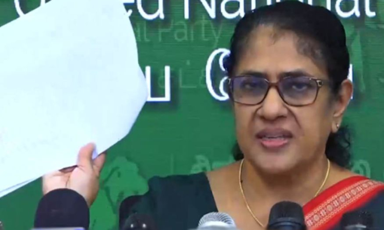 හිටපු ජනාධිපති රනිල්ට එරෙහි නඩුවට ප්‍රමාණවත් සාක්ෂි නැහැ - තලතා කියයි