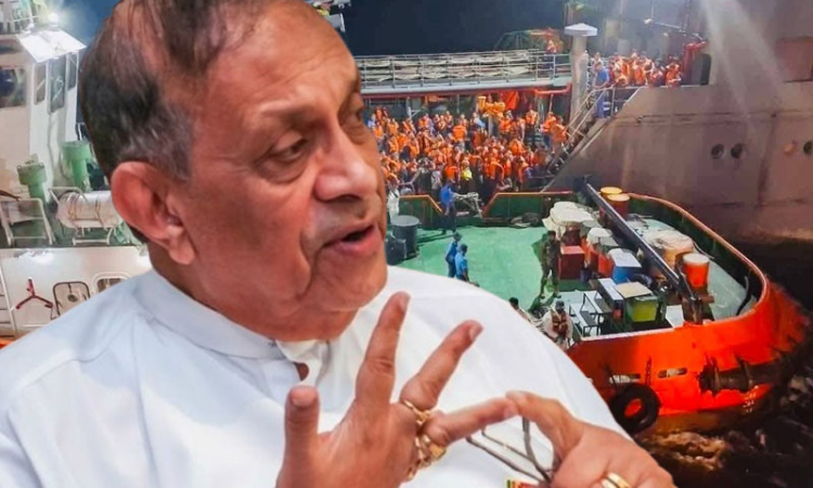 ඉරාන නෞකාවලට අදාලව රජය ගනු ලැබූ තීරණය කරු ජයසුරියගේ පැසසුමට