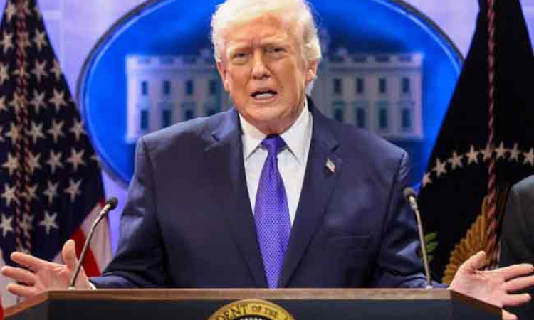 යුද්ධය කඩිනමින් අවසන් කරන බව ට්‍රම්ප් කියයි 