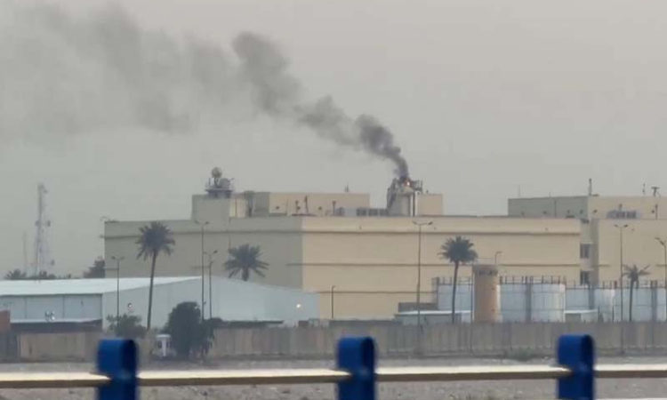 ඉරාකයේ අමෙරිකානු තානාපති කාර්යාලය අසලට මිසයිල ප්‍රහාරයක්