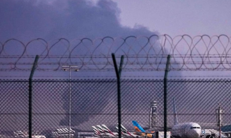 UAE ගුවන් කලාපය තාවකාලිකව වසා දමයි