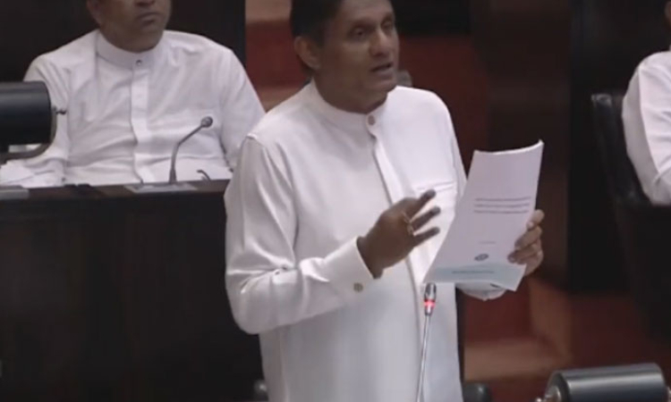 විදුලි කප්පාදුවක අවදානම ගැන සජිත්ගෙන් අනතුරු ඇඟවීමක්