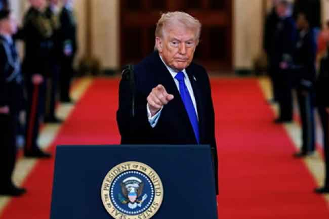 ඉරානයේ බලශක්ති බලාගාරවලට ප්‍රහාර එල්ල කිරීමේ තීරණය ජනපති ට්‍රම්ප් දින 10කින් කල්දමයි