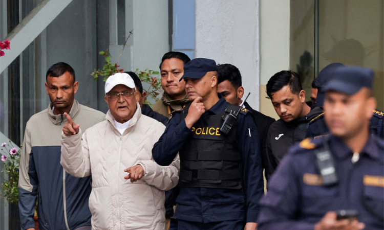 නේපාලයේ හිටපු අගමැති අත්අඩංගුවට