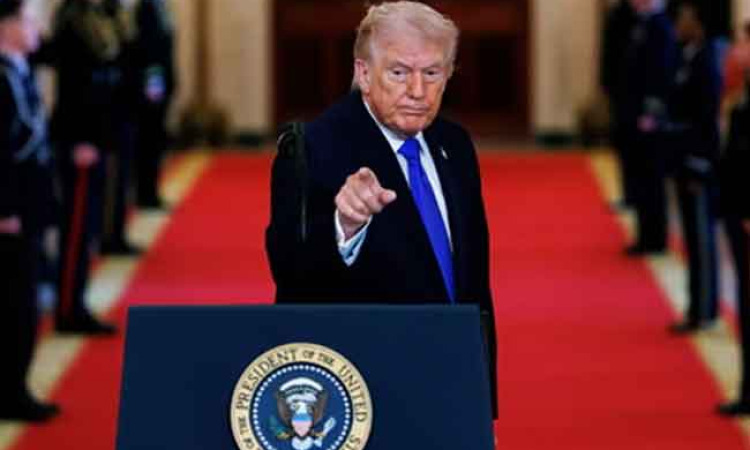 සති කිහිපයකින් ඉරාන යුද්ධයෙන් ඉවත් වන බවට ට්‍රම්ප්ගෙන් ප්‍රකාශයක්