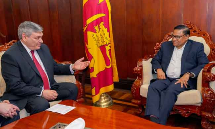 ඇමති විජිත සහ රුසියානු නියෝජ්‍ය විදේශ ඇමති අතර හමුවක්