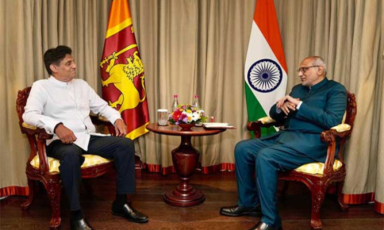 ඉන්දීය උප ජනාධිපති සහ විපක්ෂ නායක අතර හමුවක්