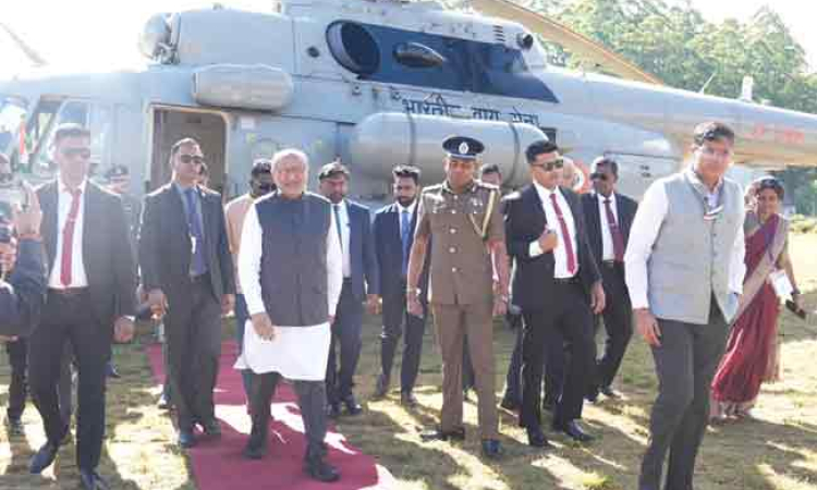 ඉන්දීය උප ජනපති නුවරඑළියට